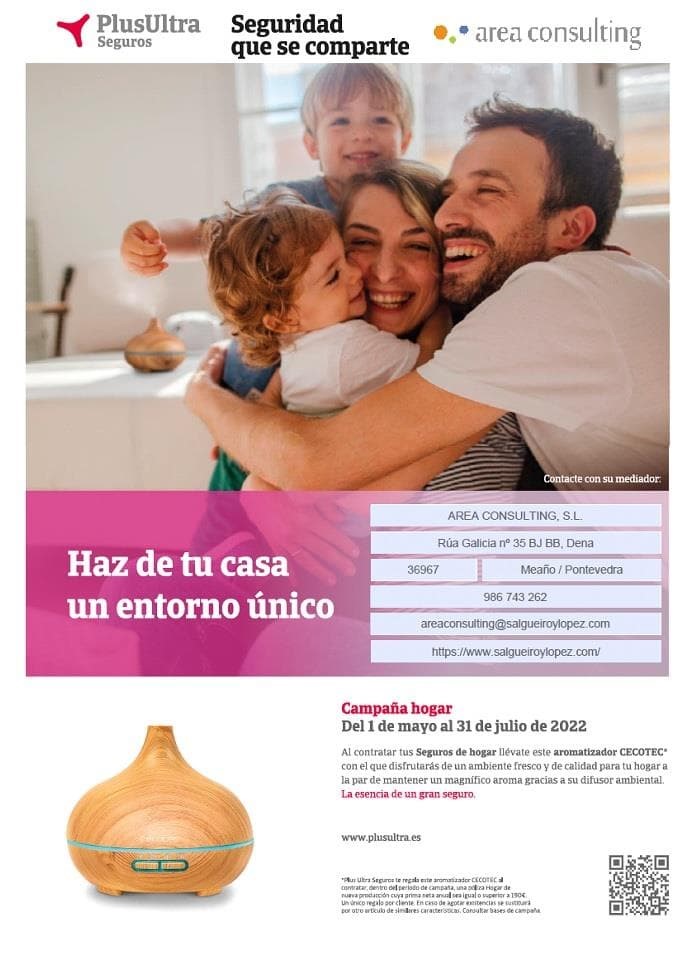 CONOCE NUESTRA SECCION DE SEGUROS, CAMPAÑA SEGUROS DE HOGAR 1 MAYO/30 JULIO 