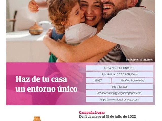 CONOCE NUESTRA SECCION DE SEGUROS, CAMPAÑA SEGUROS DE HOGAR 1 MAYO/30 JULIO 