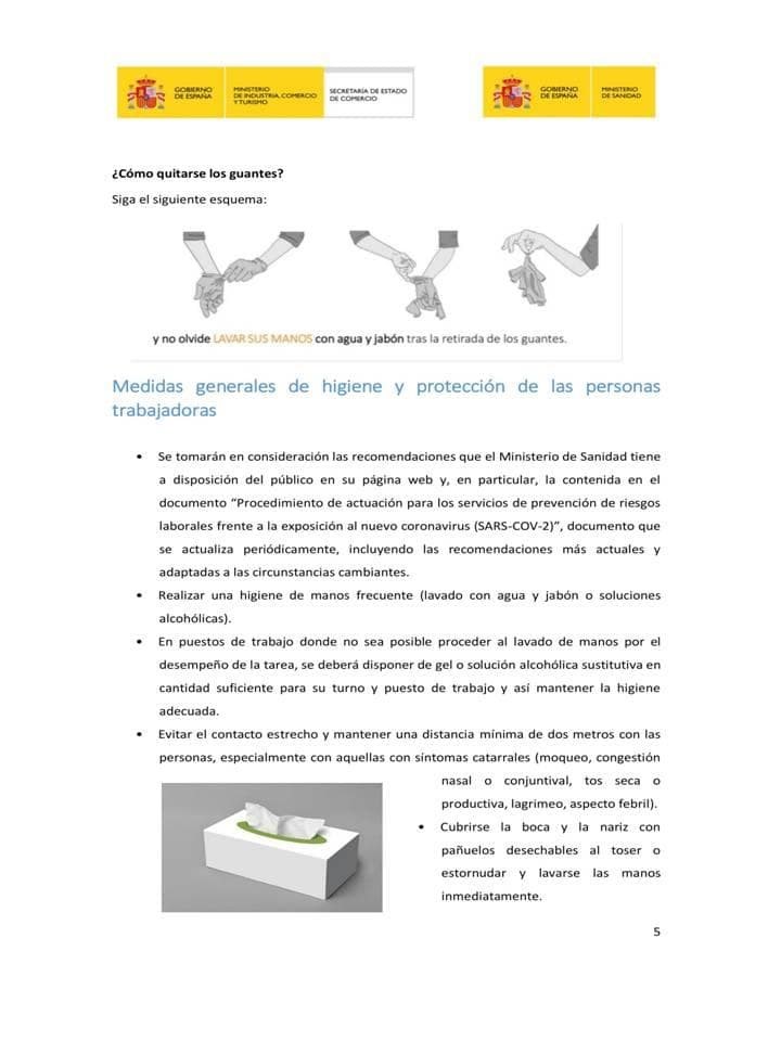 GUÍA DE BUENAS PRÁCTICAS PARA LOS ESTABLECIMIENTOS DEL SECTOR COMERCIAL - Imagen 5
