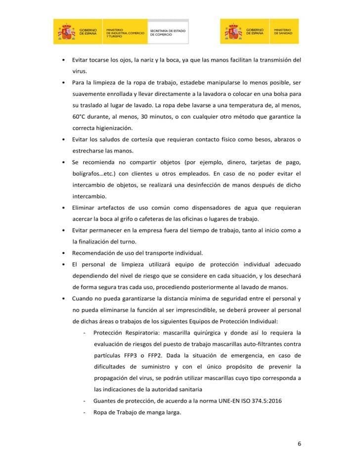 GUÍA DE BUENAS PRÁCTICAS PARA LOS ESTABLECIMIENTOS DEL SECTOR COMERCIAL - Imagen 6