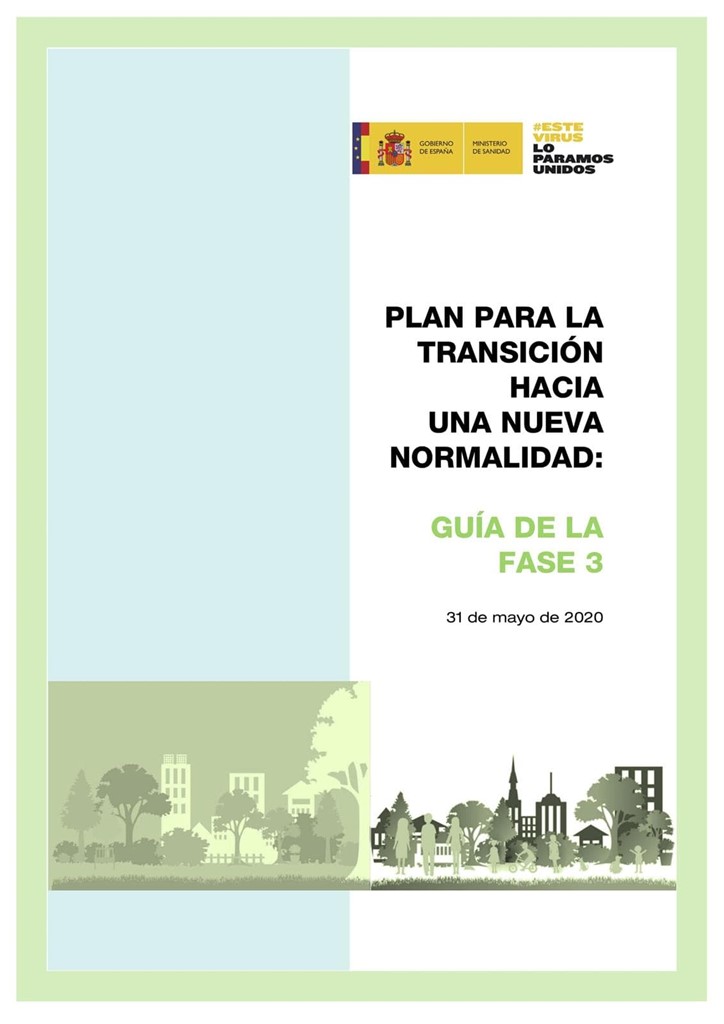 GUÍA DE LA FASE 3: PLAN PARA LA TRANSICIÓN HACIA UNA "NUEVA NORMALIDAD"